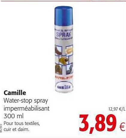 Water-stop Spray Imperméabilisant Camille