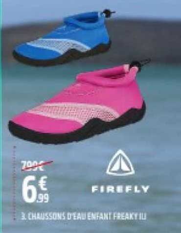 chaussons d'eau enfant freakt III firefly