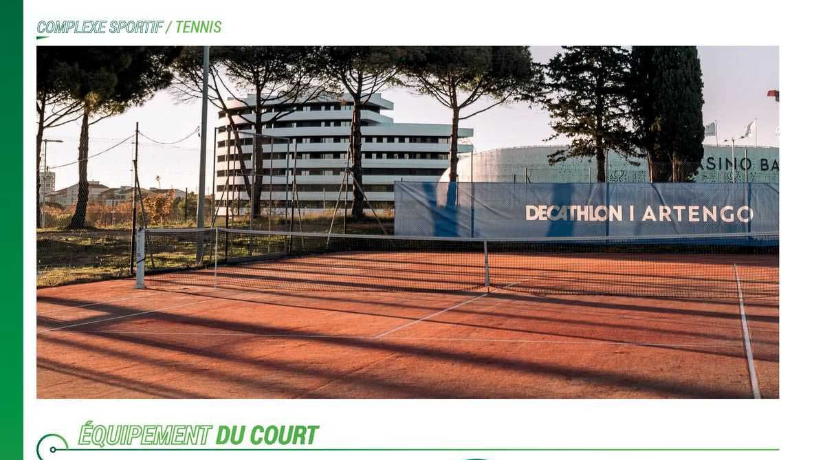 équipement du court