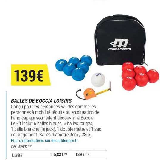 Balles De Boccia Loisirs Megaform