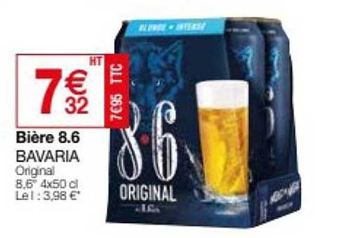bière 8.6 bavaria