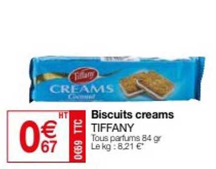 biscuits creams tiffany