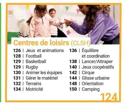 centres de loisirs (clsh)