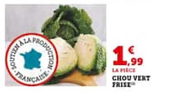 chou vert frisé