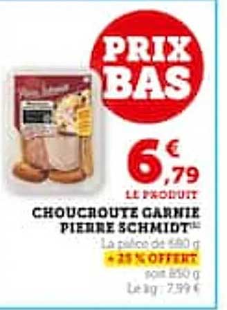 choucroute garnie pierre schmidt