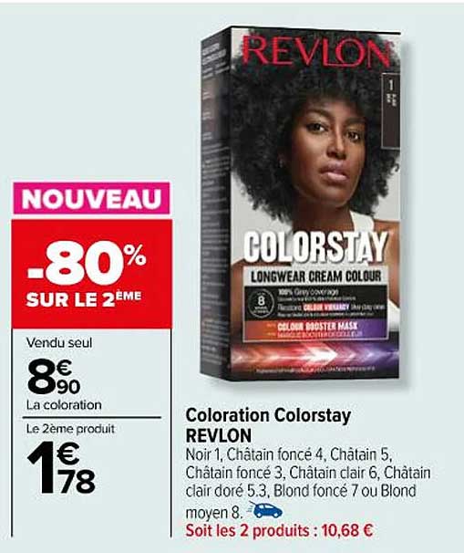 coloration colorstay revlon