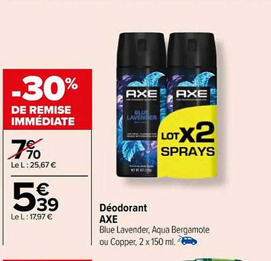 Déodorant Axe