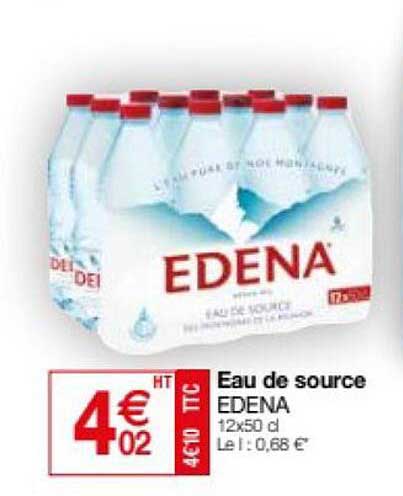 eau de source edena