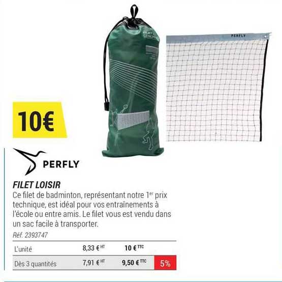 filet loisir perfly