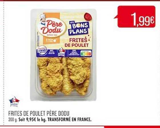frites de poulet père dodu