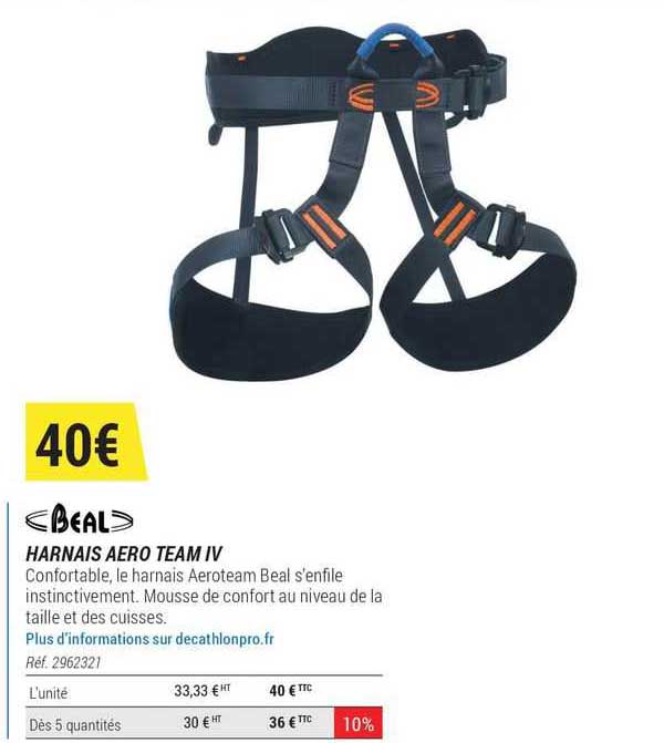 harnais aero team IV beal
