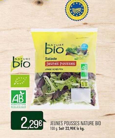 jeunes pousses nature bio