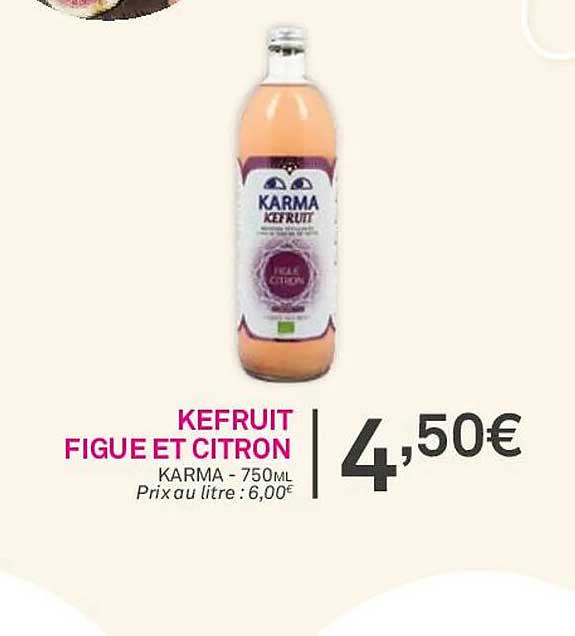 Kefruit Figue Et Citron Karma