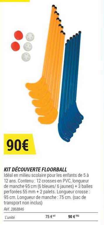 kit découverte floorball