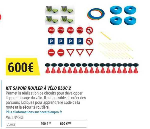 kit savoir rouler à vélo bloc 2