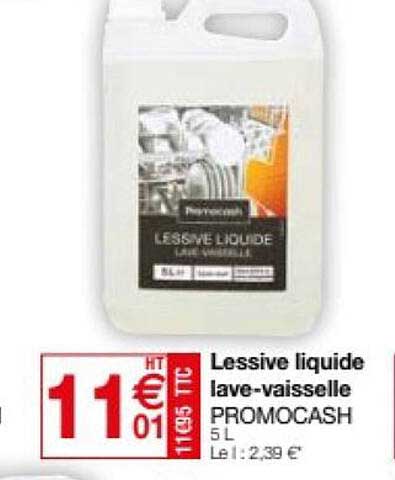 Lessive Liquide Lave-vaisselle Promocash