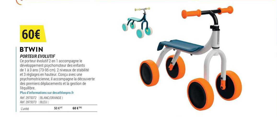 porteur évolutif btwin