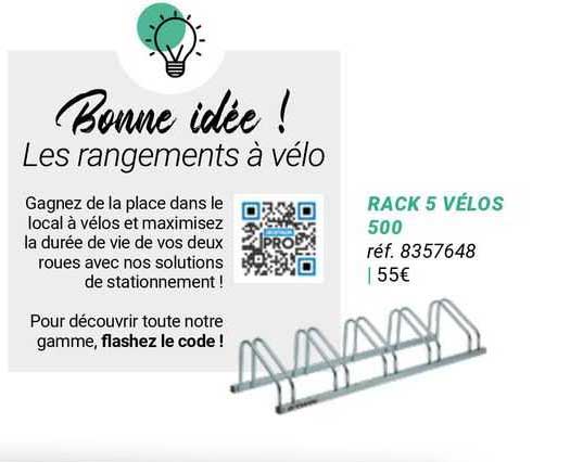 rack 5 vélos 500