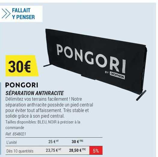 séparation anthracite pongori