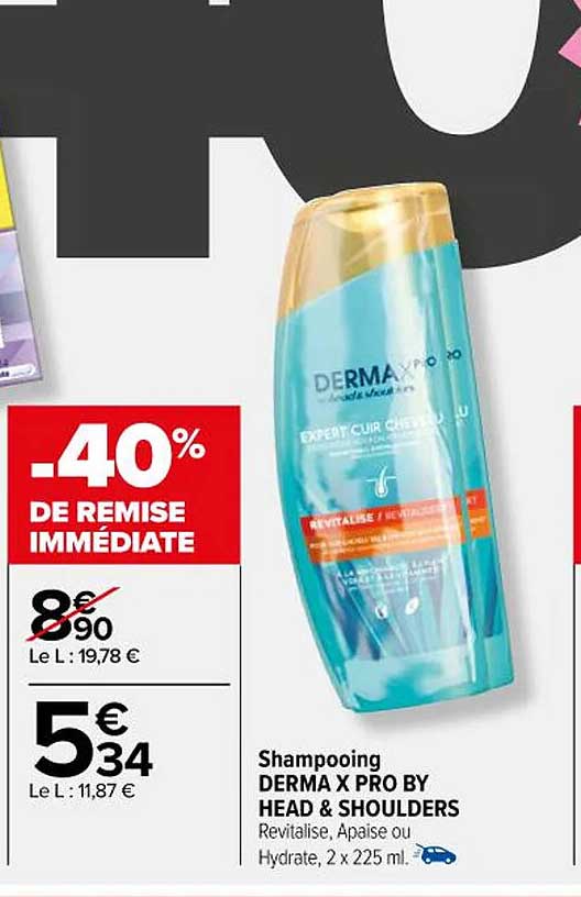 shampooing derma x pro by head & shoulders