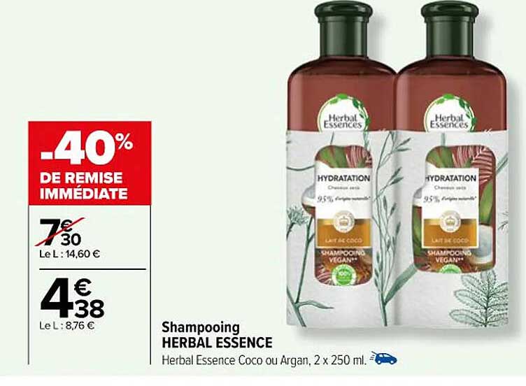 shampooing herbal essence