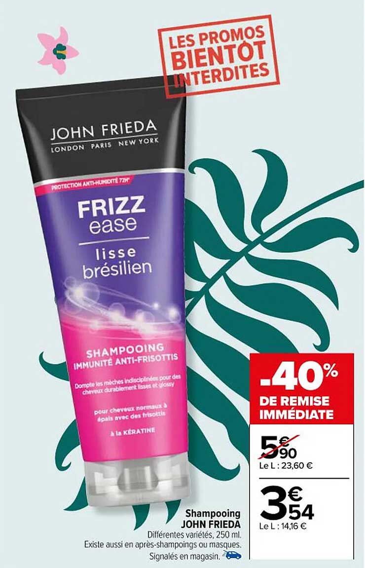 shampooing john frieda
