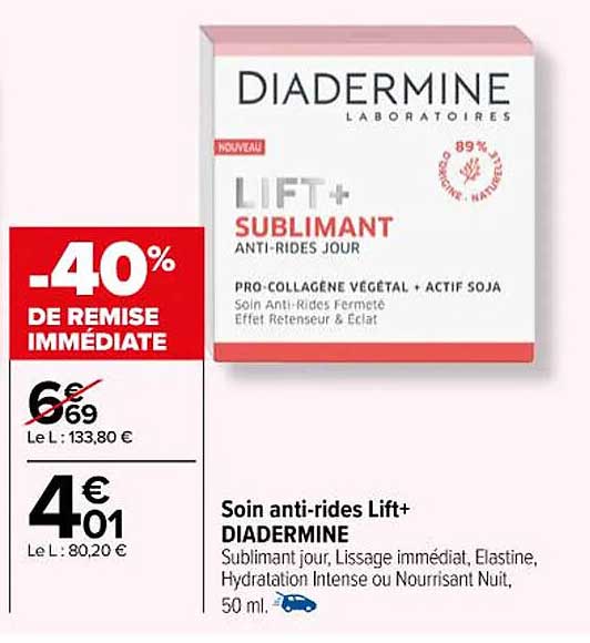 soin anti-rides lift+ diadermine
