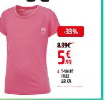 t-shirt fille erika