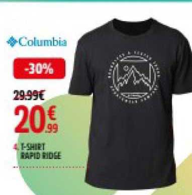 t-shirt rapid ridge columbia