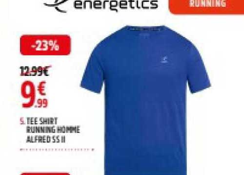 tee shirt running homme alfred ss II energetics
