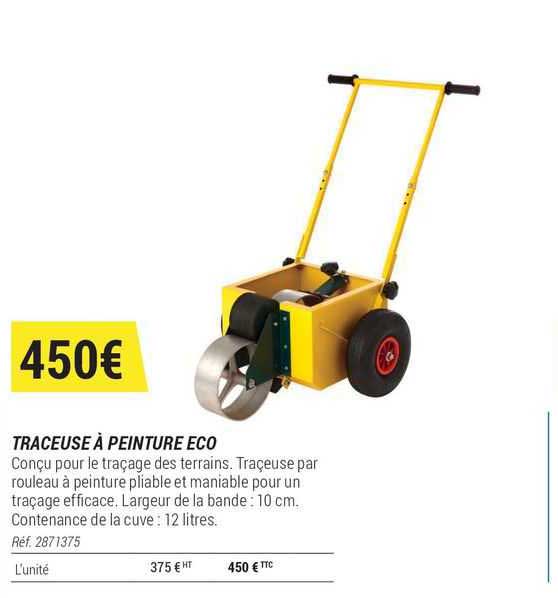 traceuse à peinture éco