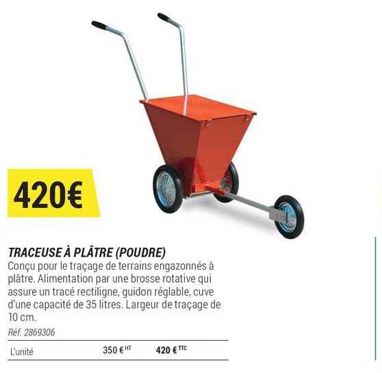 Traceuse à Plâtre (poudre)