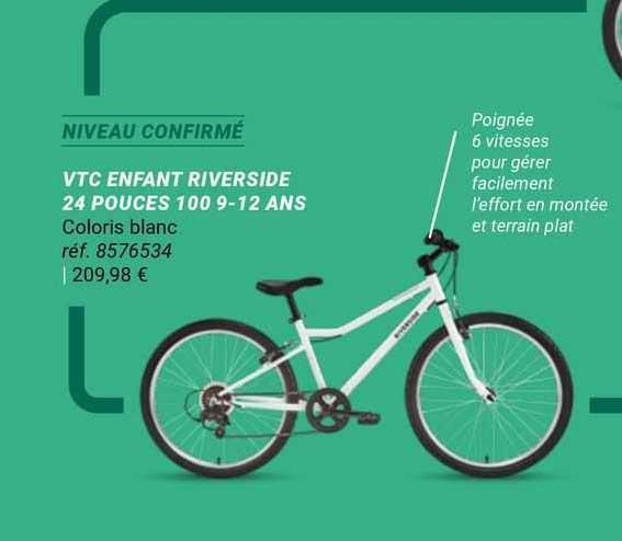 vtc enfant riverside 24 pouces 100 9-12 ans