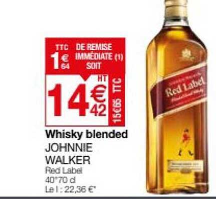 whisky blended johnnie walker