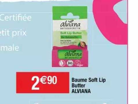 baume soft lip butter alviana