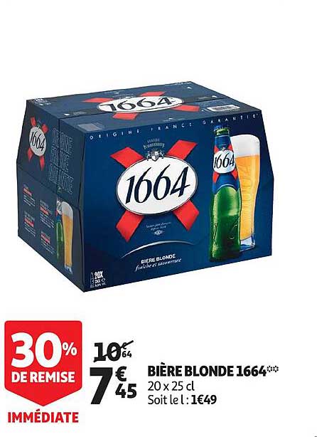 Bière Blonde 1664