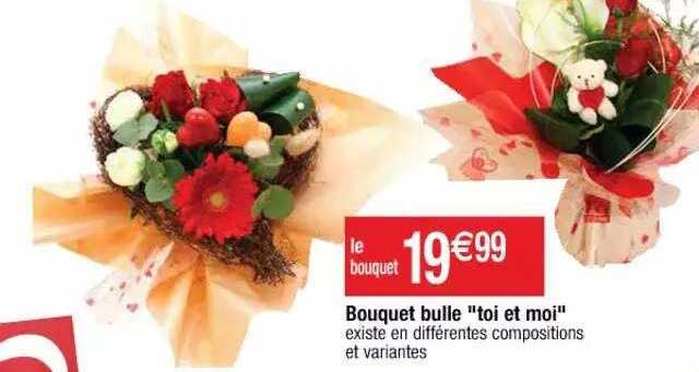 bouquet bulle "toi et moi"