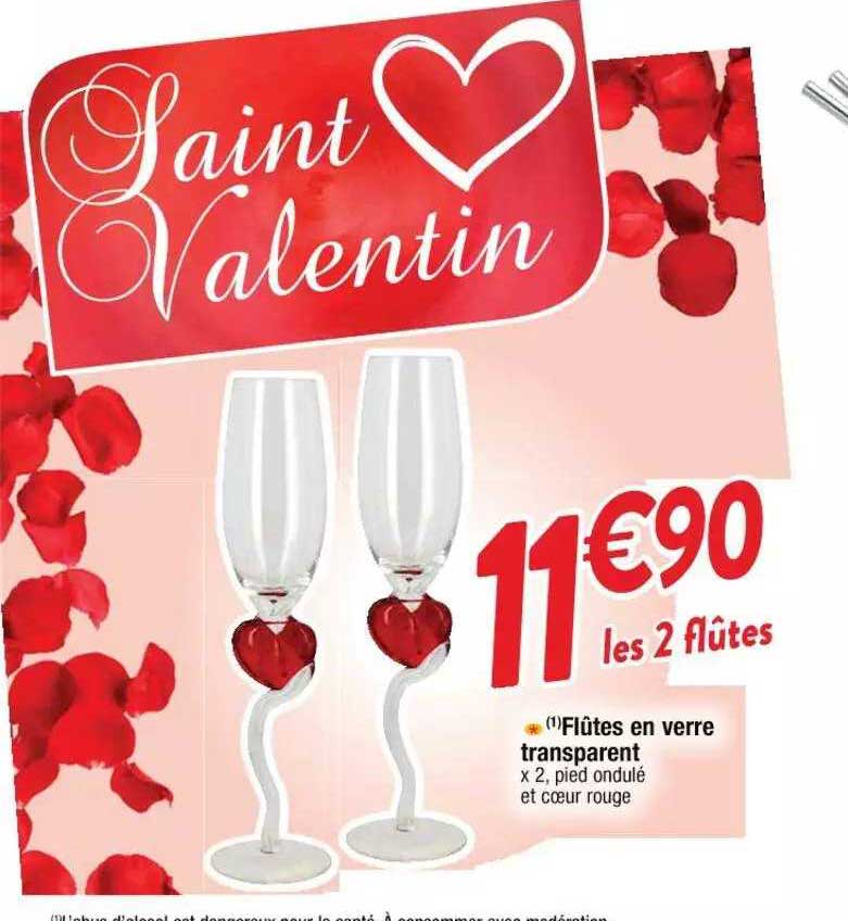 Flûtes En Verre Transparent