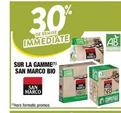 la gamme san marco bio
