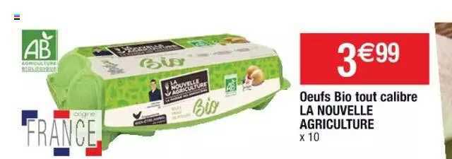 oeufs bio tout calibre la nouvelle agriculture