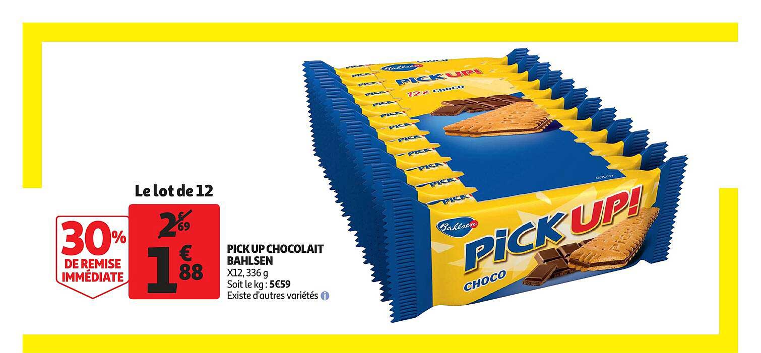 pick up chocolat bahlsen