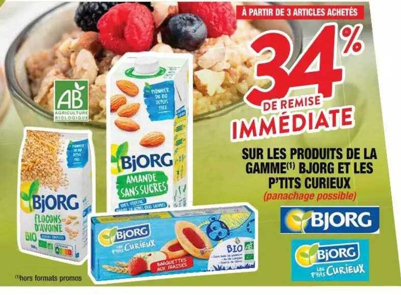 Produits De La Gamme Bjorg Et Les P'tits Curieux