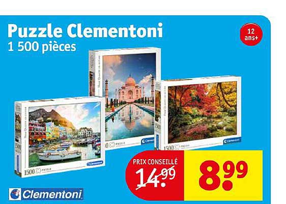 Puzzle Clementoni 1500 Pièces