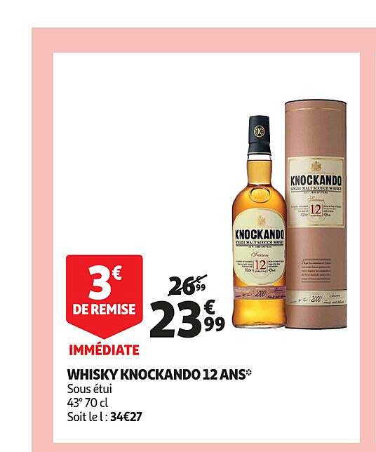 whisky knockando 12 ans