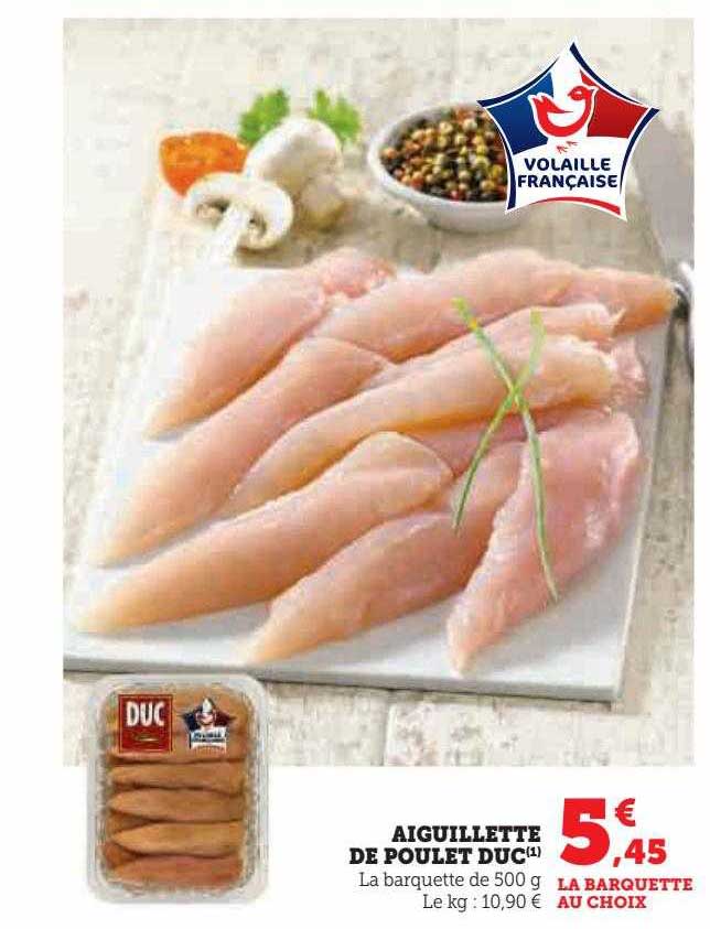 Aiguillette De Poulet Duc