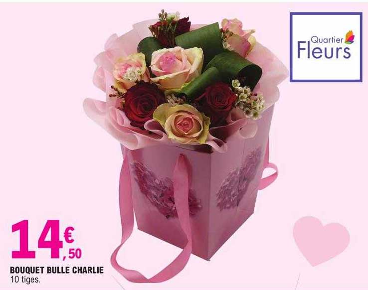 bouquet bulle charlie