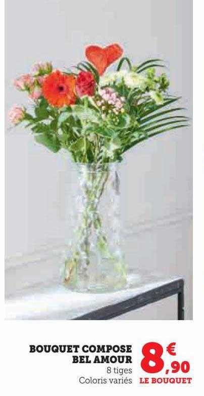 bouquet composé bel amour