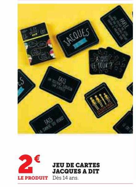 jeu de cartes jacques à dit