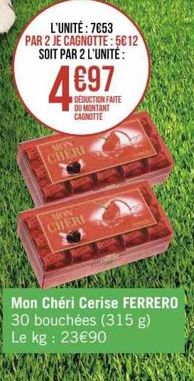Mon Chéri Cerise Ferrero