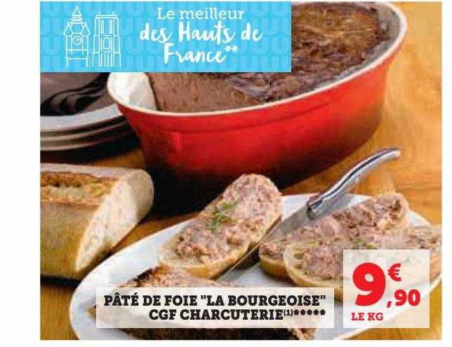 pâté de foie "la bourgeoise" cgf charcuterie
